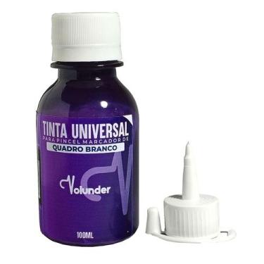Imagem de Tinta Pincel Marcador Quadro Branco 100 ml Volunder, Violeta