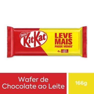 Imagem de Chocolate Kit Kat ao Leite Pack 166g  4x41,5g