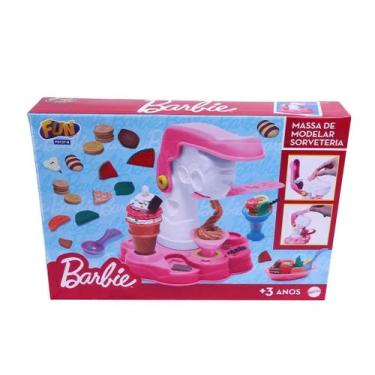 Imagem de Barbie Massinha De Modelar Sorveteria Com Acessórios - Fun 