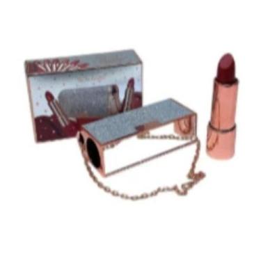Imagem de Batom Matte Lipstick-Porta batom formato de Bolsinha - Belle Angel COR