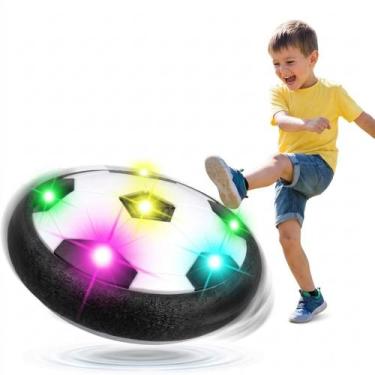 Imagem de Hover Ball Futebol LED Infantil Bola Flutuante Indoor Não Risca Seguro