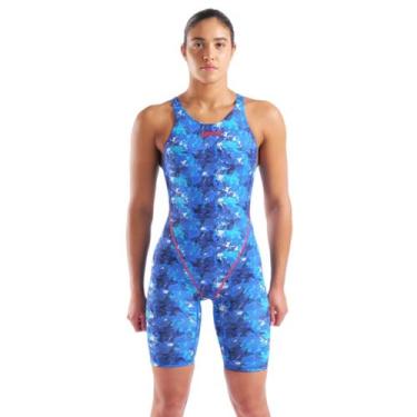 Imagem de Maiô Arena Powerskin ST Next SPLASHY Costas Aberta - Adulto, 30 US, Az