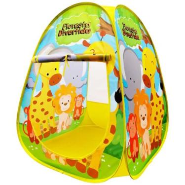 Imagem de Barraca Toca Infantil Cabana Menina Menino Tenda Dobrável - DM toys