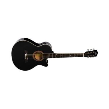 Imagem de VIOLÃO ELÉTRICO MICHAEL MINI JUMBO VMA320 bk