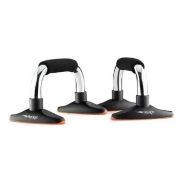 Imagem de Apoio para Flexão Hidrolight de Chão em Metal Preto