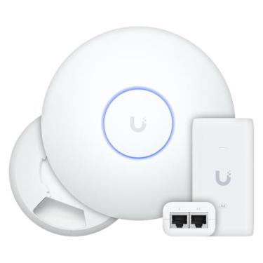 Imagem de U7 LR Long Range Com Fonte 15W 48V Ubiquiti  Roteador Wi-Fi 7 Access P