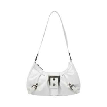 Imagem de Bolsa De Ombro Plissada Retro Y2K Para Mulheres, Estilo Maillard, Clut