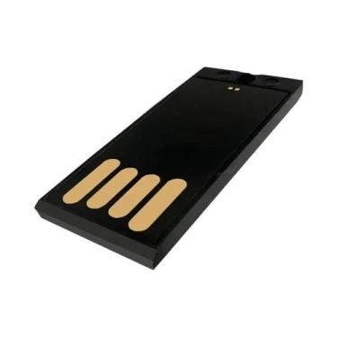 Imagem de Pen Drive USB Ultra Fino Preto À Prova d'Água De Alta Capacidade 128GB