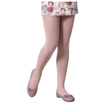 Imagem de Meia Calça Fio 40 Opaca Infantil Selene 9570.001, Rosa cha, M