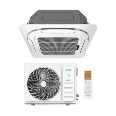 Imagem de Ar Condicionado 24000 Btus Split Cassete 4 Vias Inverter Elgin Frio Wi