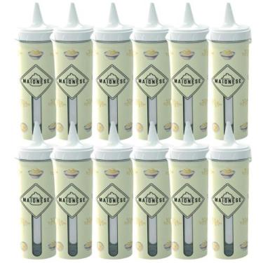 Imagem de Bisnaga de maionese 250ml com 12 unidades Plasutil ref.8706