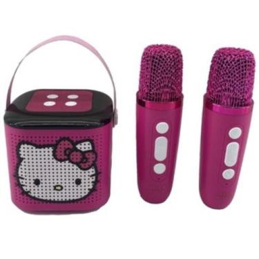 Imagem de Karaoke Bluetooth Hello Kitty Bateria Recarregável - Candide
