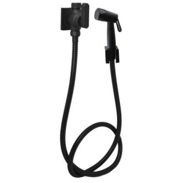Imagem de Ducha Higiênica Dom 1984 PF33 preto fosco - 10307424 - Perflex