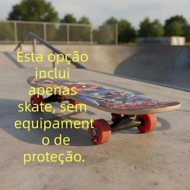 Imagem de Skate Menina Frozen Infantil Rodas Com Led Com Protecao Até 45KG model
