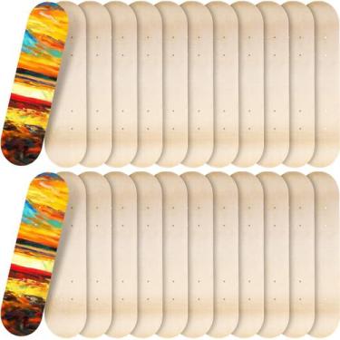 Imagem de Decks de Skate Meooeck 24x15 cm 7 Camadas de Álamo a Granel