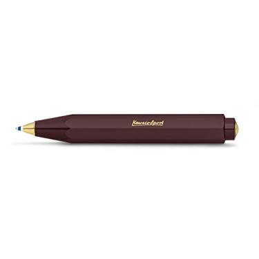 Imagem de Kaweco CLASSIC SPORT Caneta esferográfica retrátil Bordeaux I com refis D1 padrão 10,5 cm