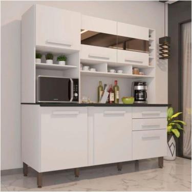 Imagem de Cozinha Alexia com Espelho 6 Portas MDF e MDP Imop