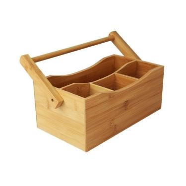 Imagem de Porta Talher Bambu 28cm - A/CASA 