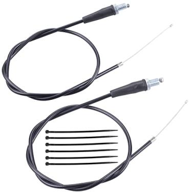 Imagem de Cabo de aceleração MRECL 35,8" compatível com SSR Coolster Roketa SDG NST X-Treme Baja 50cc 70cc 110cc 125cc Baja Dirt Runner X250 DR50 DR70 DR90 Peças chinesas para bicicletas de sujeira