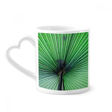 Imagem de Fotografia Folha Fresca Imagem Natureza Caneca Café Cerâmica Copos Copo Coração Vidro