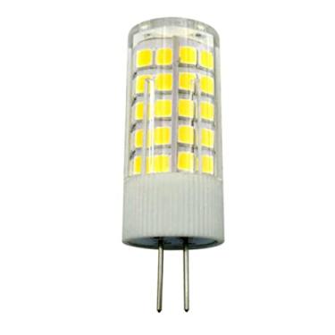 Imagem de Lâmpada de LED GY6.35/G6.35 Base T4 Luz de milho 5W equivalente a lâmpada de halogêneo de 50W, lustre de 120V de luz do dia 6000K, luz de mesa, luzes de destaque, iluminação de paisagem, não regulável (pacote com 10)