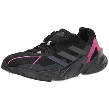 Imagem de adidas Tênis de corrida masculino X9000l4, Preto/Preto/Rosa choque, 40