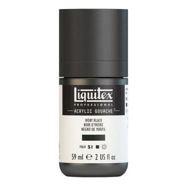 Imagem de Acrílica Guache Liquitex 59ml S1 244 Ivory Black