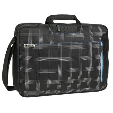 Imagem de OGIO Bolsa carteiro para laptop para acionistas (xadrez preta)