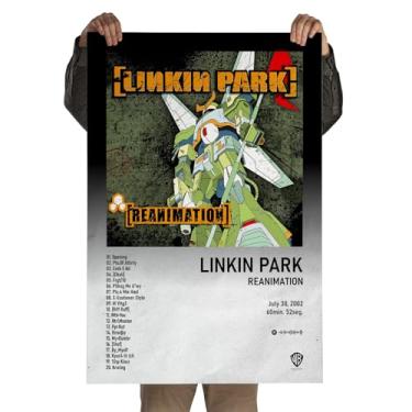 Imagem de Poster Autoadesivo 60x90cm Álbum Spotify Reanimation, Rock, Nu-metal, Alternative Rock, Electronic, Alternative Metal