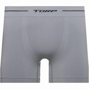 Imagem de Cueca Torp Boxer em Microfibra Sem Costura 8001, Platina, G