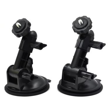 Imagem de Begguath (Pacote Com 2) Suporte De Painel Para Janela Carro Pocket 3 2 Insta360 X3 X4 X2 Go 3S E Gopro Max Mini Hero 12 11 10 9 8 7 6 5 Action 4 Acessórios Conector Porca Universal 1/4'