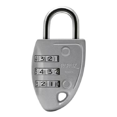 Imagem de Cadeado Segredo CS23 30MM Prata Papaiz