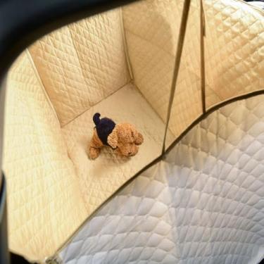 Imagem de Capa Protetora Impermeável para Banco Traseiro de Carro, 203 x 156 cm, Matelassada (Avelã)