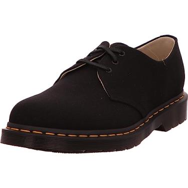 Imagem de Dr. Martens Oxford feminino 1461, Lona natural preta, 36 BR