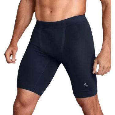 Imagem de Bermuda Térmica Lupo 70050 Dry e Antibacteriana Masculina, EG, Preto