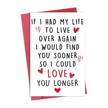 Imagem de Cartão romântico de dia dos namorados para ele, seu marido, aniversário, presentes de dia dos namorados para ele, esposa, namorada, I Love You, vale-presente para ela, namorado, feliz aniversário