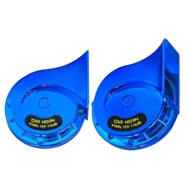 Imagem de Shakven Buzina de Ar para Caminhão - 2 Peças 12V 115 dB Acessórios Automotivos De Substituição E Modificação Com Alto Volume | Buzina Elétrica De Ar Para Carro | Para Veículos SUV Carros Motos