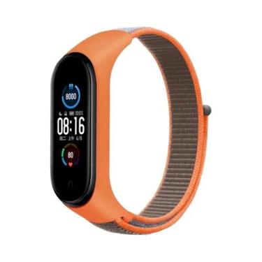 Imagem de Pulseira De Nylon Respirável Para Xiaomi Mi Band 7 6 5 4 3 8, Correia 