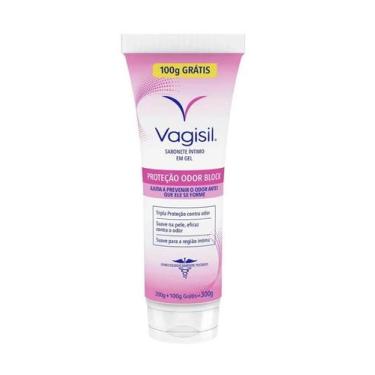 Imagem de Sabonete vagisil intimo proteção odor block 200+100g
