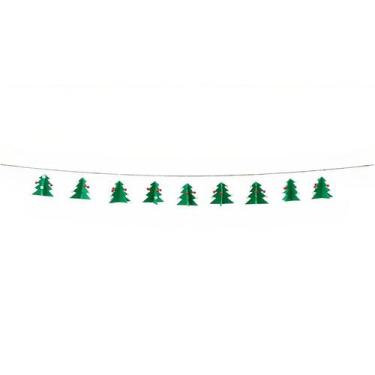 Imagem de Cordão Decorativo de Natal - Árvores de Natal - 150cm - 1 unidade - Cr