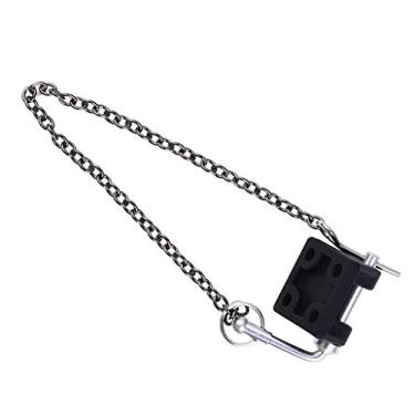 Imagem de Daily Mall Gancho de reboque de engate de metal para carro de escalada TRX4 Axial SCX10 II 90046 90047 RC