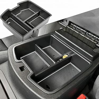 Imagem de Bandeja organizadora para console central TACORBO para GMC Sierra 2500 3500 Acessórios Yukon XL Silverado 2500 3500 Suburban 1500 Tahoe /07-13 GMC Sierra 1500 Chevy Silverado Suburban 2500 Avalanche Branco
