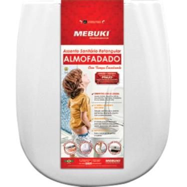 Imagem de Mebuki Assento Almofad.Retan.Branco