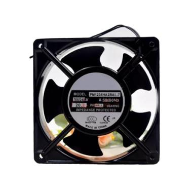 Imagem de Ventilador de resfriamento para motores Pelko PM1238HA2BAL-7 (tipo de cabo de 5 folhas) 220-240 V 20,2 W novo