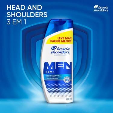 Imagem de Shampoo Anticaspa Head e Shoulders 3 em 1 650 ml - Head Shoulders