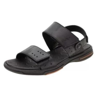 Imagem de Sandália Couro Itapuã 5302 Masculina - Marrom Escuro, 41