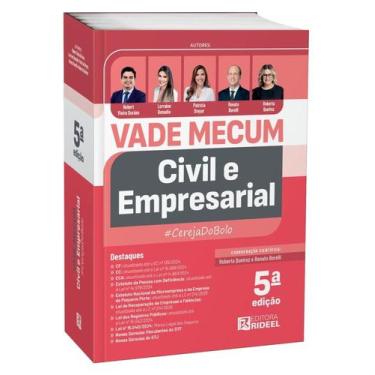 Imagem de Vade Mecum Civil e Empresarial Cerejadobolo 43º exame da ordem 2025 5ª