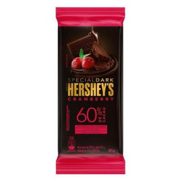 Imagem de Chocolate Hersheys Special Dark Cranberry 85G - Embalagem C/ 12 Unidad