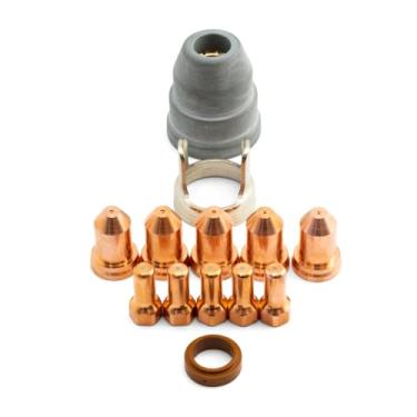 Imagem de Theia Plasma | Eletrodo de ponta PT80 consumível de corte a plasma compatível com PowerPlasma 80S/82i IPT/IP80 (70~80A 13kit)