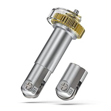 Imagem de Pacote combo de roda de pontuação compatível com Cricut Maker/Maker 3 Machine, ponta de roda de pontuação única e dupla com caixa de acionamento Quickswap, 2 peças sortidas